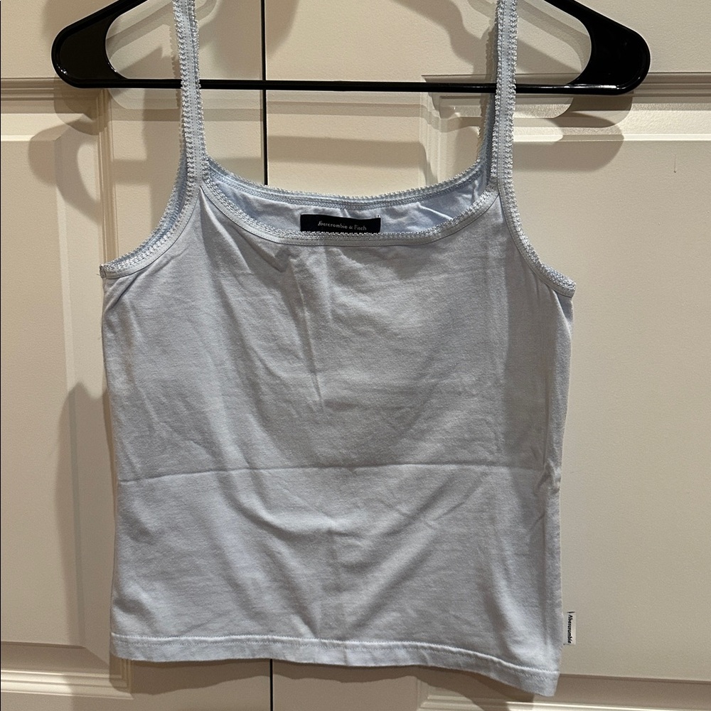 Abercrombie & Fitch Vintage y2k tank top Baby Blue Size Medium